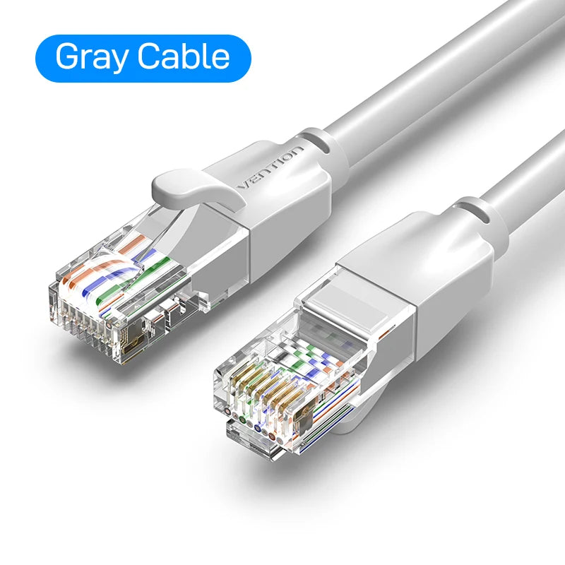 Vention Colour Ethernet Cable Cat 6 Network Cable 4 Twisted Pair Patch Cord RJ45 Internet UTP Cat6 Lan Cable for Laptop Router