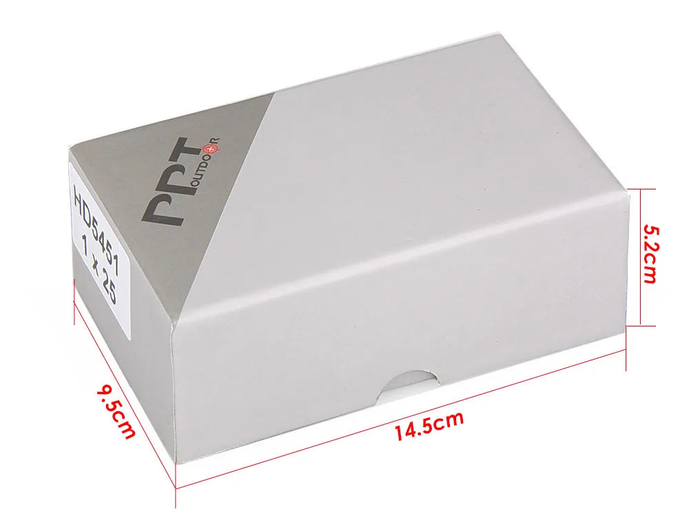 Tactical 1x Mini style red dot sight scope with high and Low picatinny rail mount base hunting shooting HK2-0105