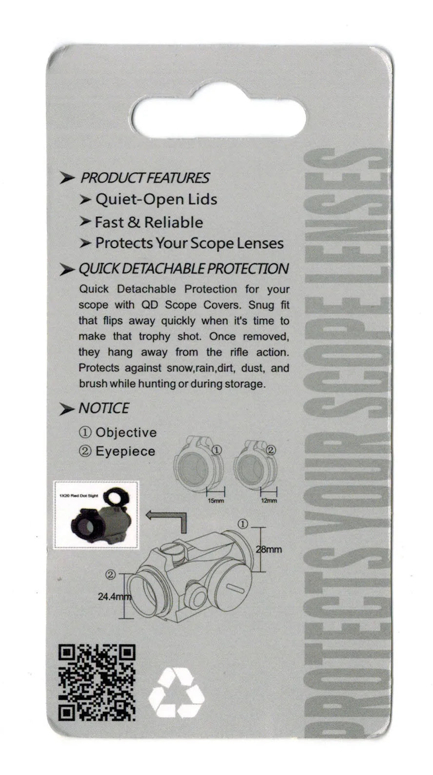 Tactical airsoft accessories red dot scope QD Protection flip up cap for T--2 red dot sight for outdoor hunting GZ33-0130