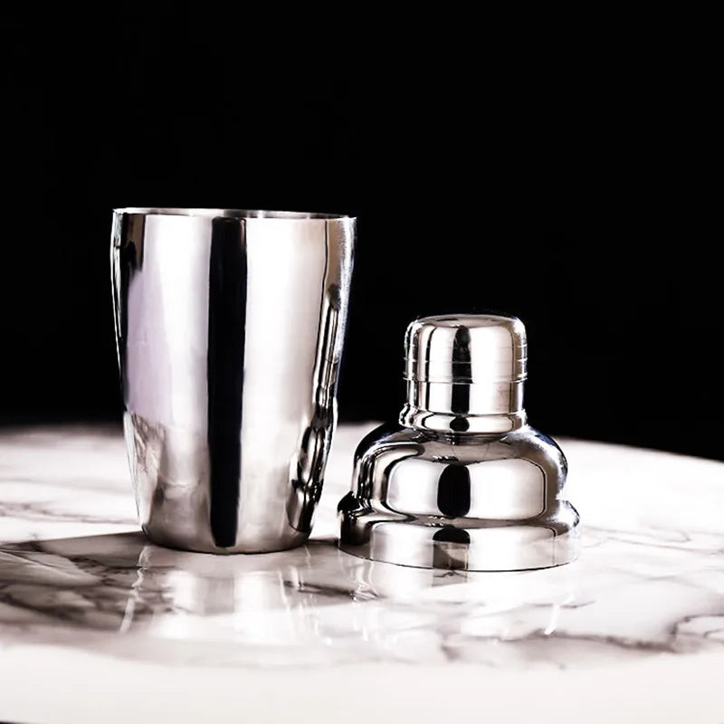 Stainless Steel Cocktail Shaker Set, Bar Tools, Bartender, Drink Stirrers, Transparent PC, Boston Shaker, 1L, 304