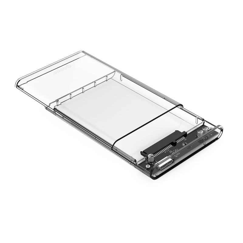 ORICO 2.5-inch transparent mobile hard disk box 2.5'' HDD Case notebook computer shell solid state mechanical ssd hard disk box