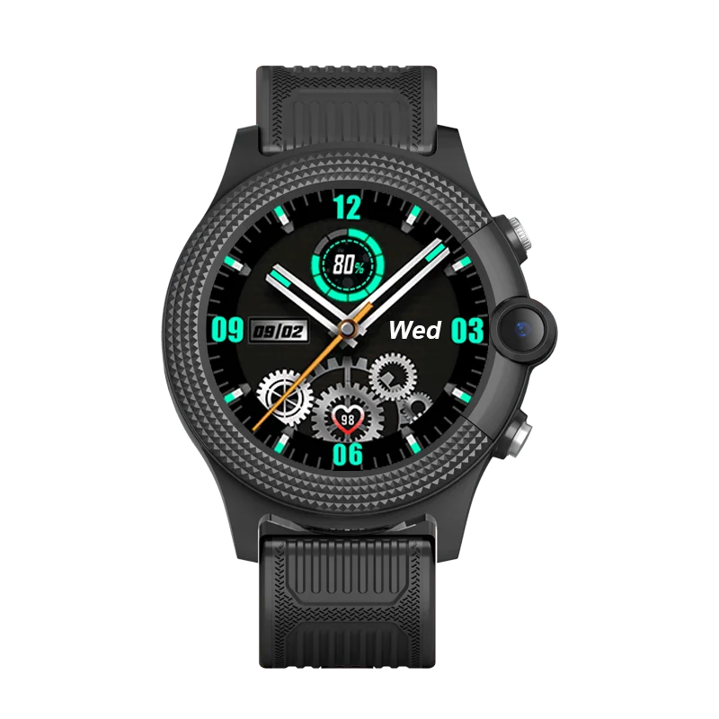 2022 Factory Price Circle Smart Watch GPS+LBS+WiFi Location 1.28 Inch Touch Screen Video Calling Smart Watch for Boys and Girls