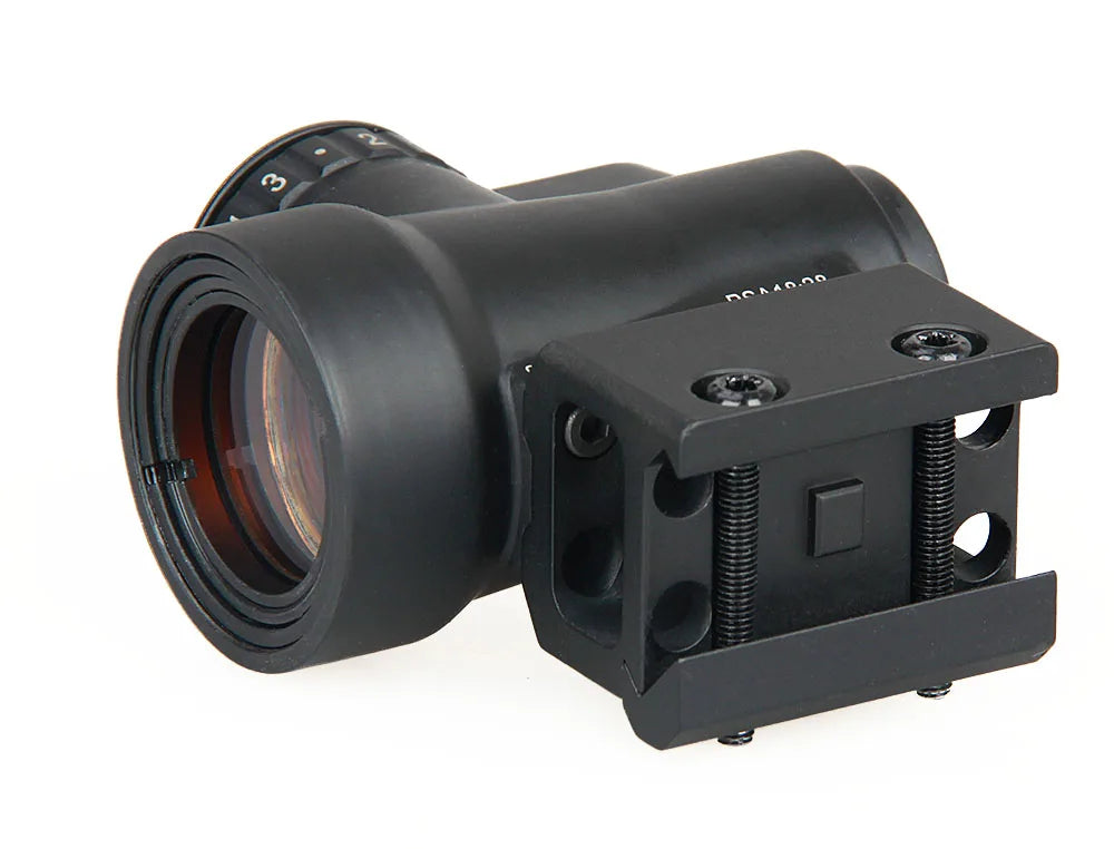 Tactical 1x Mini style red dot sight scope with high and Low picatinny rail mount base hunting shooting HK2-0105