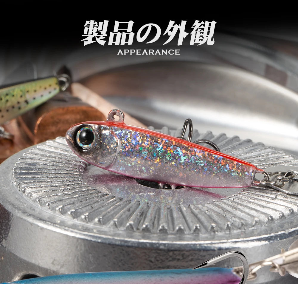 Hunthouse Violent tail 2.0 Jigging Lure Spoon Skining Bait Tackle Artificial 10g 18g 24g For Fishing Lure Pike Trout Tackle