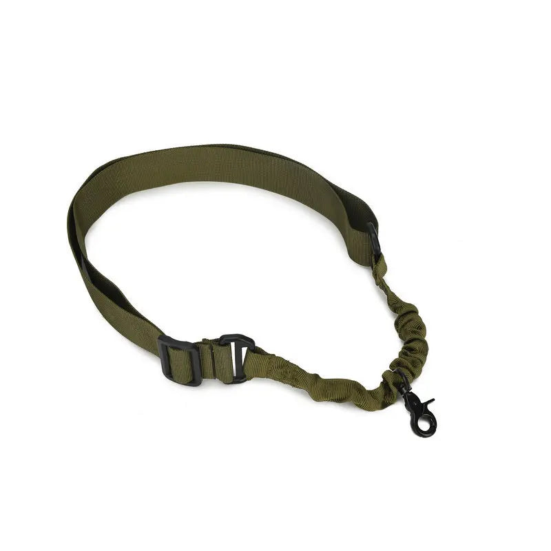 Tactical 1 One Single Point Bungee Rifle Gun Sling Strap Airsoft Military Hunting Universal Strap Heavy Duty Rifle Accessories