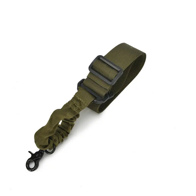 Tactical 1 One Single Point Bungee Rifle Gun Sling Strap Airsoft Military Hunting Universal Strap Heavy Duty Rifle Accessories