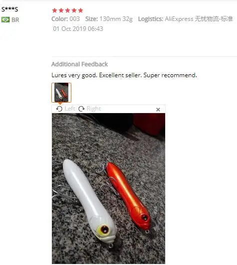 HuntHouse Trairao topwater lure Pencil lure long casting fishing for Bass Pike lure Crazy surface darter sound loud