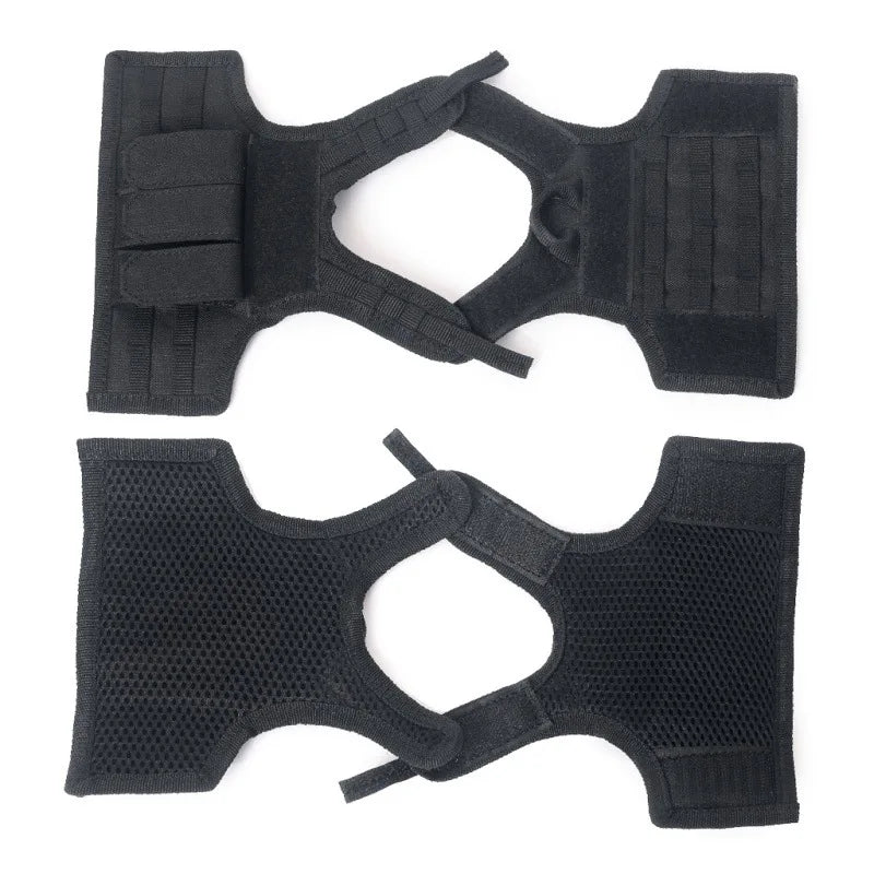 Tactical Beer Bottle Vest  Sports Mini Miniature Molle Vest Outdoor Upgraded Bottle Drink Set Adjustable Shoulder Straps