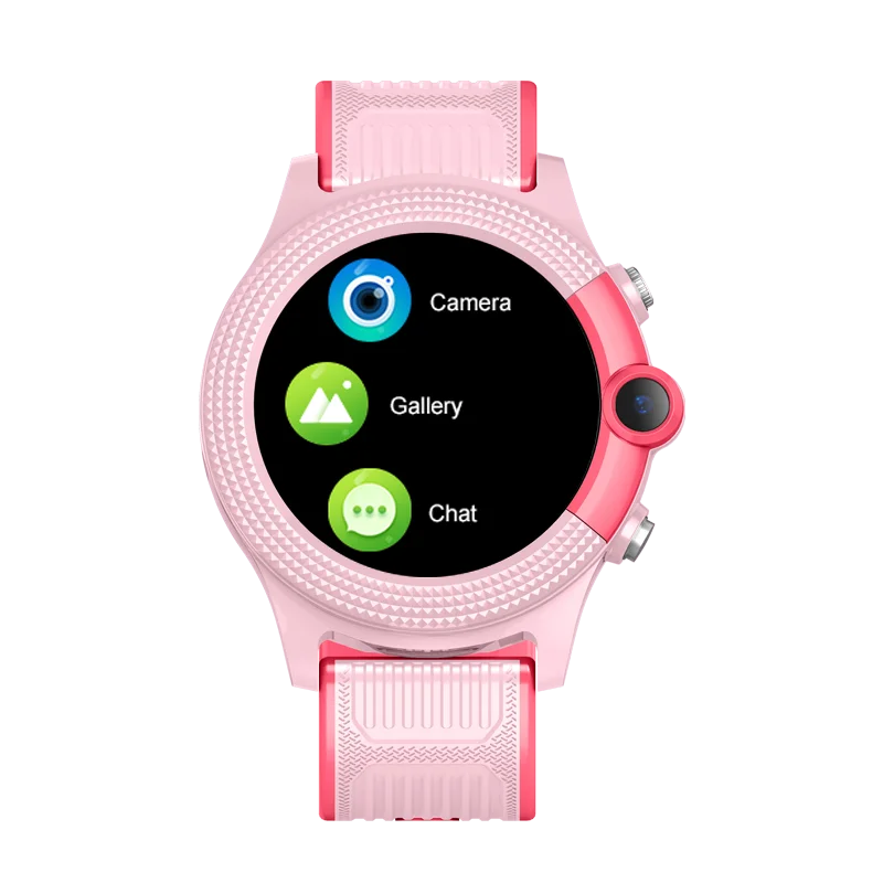 2022 Factory Price Circle Smart Watch GPS+LBS+WiFi Location 1.28 Inch Touch Screen Video Calling Smart Watch for Boys and Girls