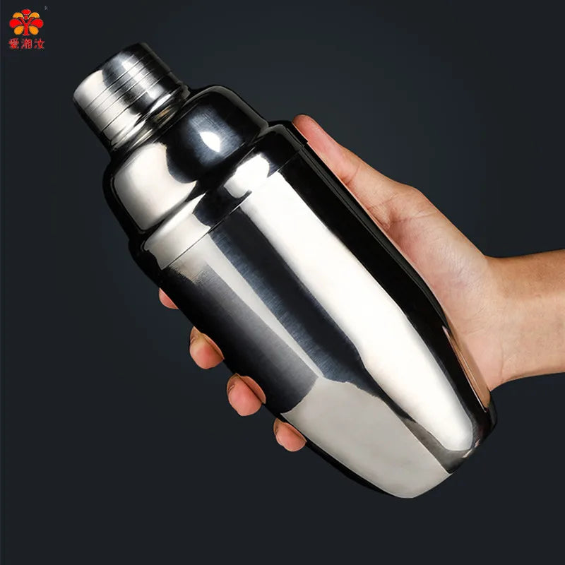 Stainless Steel Cocktail Shaker Set, Bar Tools, Bartender, Drink Stirrers, Transparent PC, Boston Shaker, 1L, 304