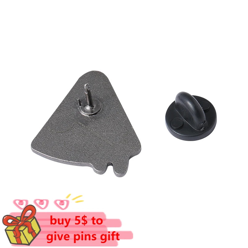 pins Wholesale Pizza Enamel Pin Coffee Brooches Food Badges Beer Milk Cake Cow Jewelry Hat Bag Accessories Women Girl Jewelry