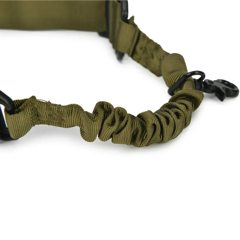 Tactical 1 One Single Point Bungee Rifle Gun Sling Strap Airsoft Military Hunting Universal Strap Heavy Duty Rifle Accessories