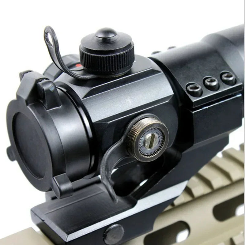 Tactical M3 Red Dot Sight With L Shaped Mount Airsoft Riflescope Shooting Hunting Rifle Gun For 20MM Rail