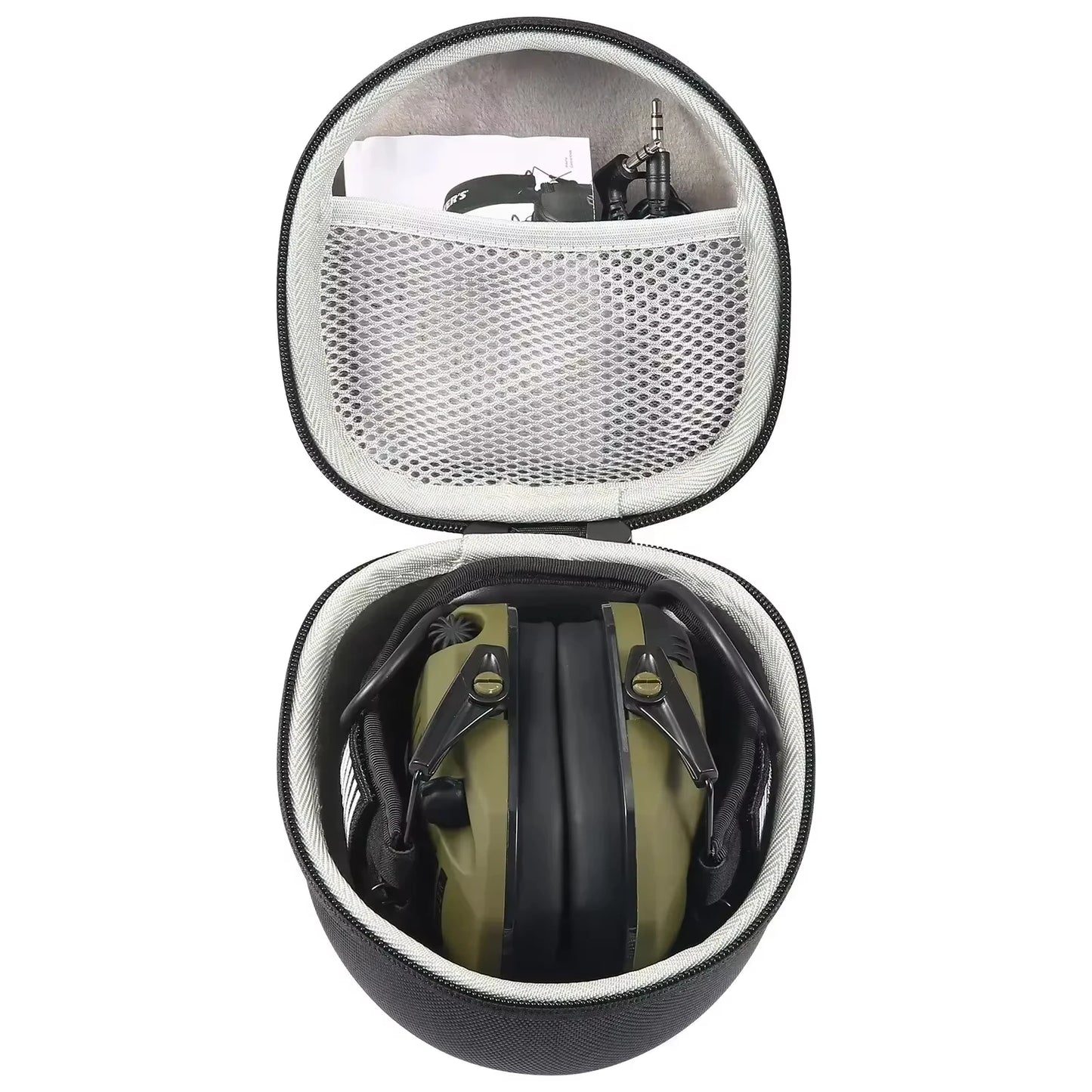 Active Hunting Tactical Earmuff with Case for Shooting Electronic Hearing protection Headset Noise Reduction hunting headphone