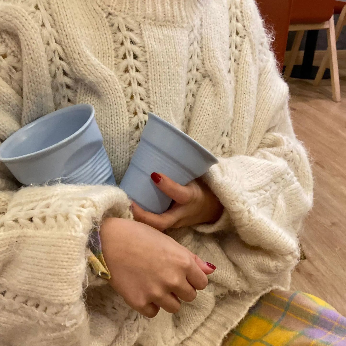 Irregular Ceramic Mug Hand-pinch Coffee Cup Mugs Funny Glass Drinking Glasses Kawaii Cup Cool Stuff Holiday Gift Cups and Mugs