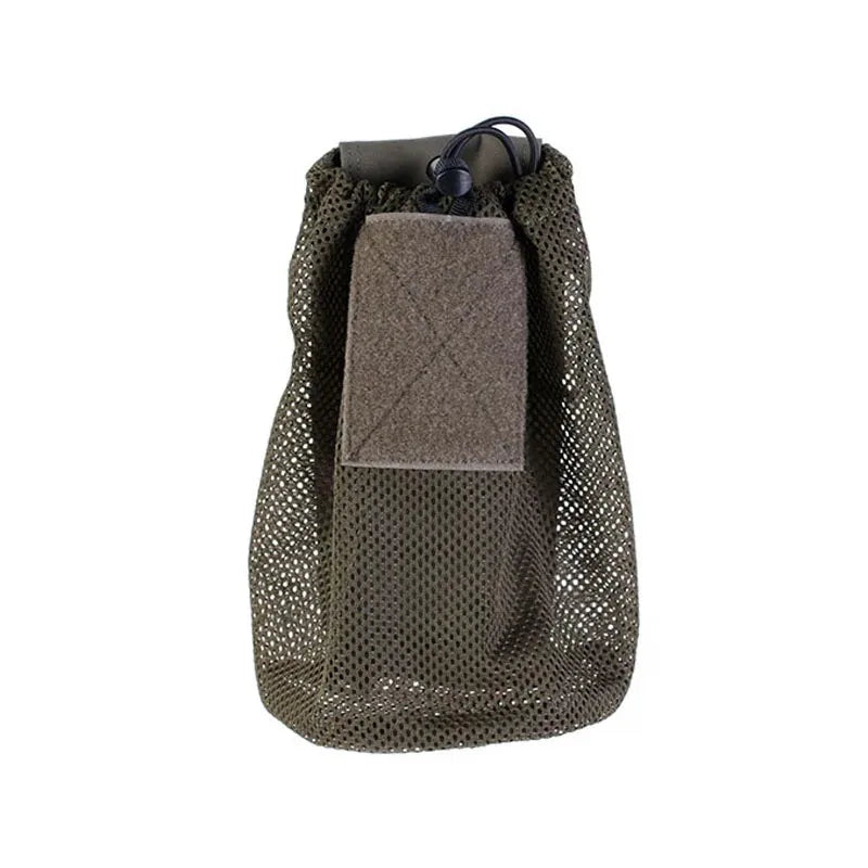 New Roll-Up Mag Mesh Dump Pouch Magazine Mini Foldable Net Pocket EDC Tactical Outdoor Sport Hunting Bags 500D