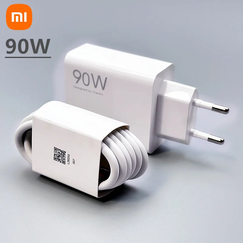 Original Xiaomi 90W USB Charger EU US Turbo Fast Charge Power Adapter Xiao Mi 15 14 13 Ultra 13t Pad 6 Redmi Note 14 13 Pro