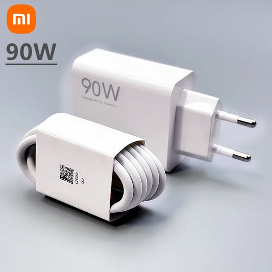 Original Xiaomi 90W USB Charger EU US Turbo Fast Charge Power Adapter Xiao Mi 15 14 13 Ultra 13t Pad 6 Redmi Note 14 13 Pro