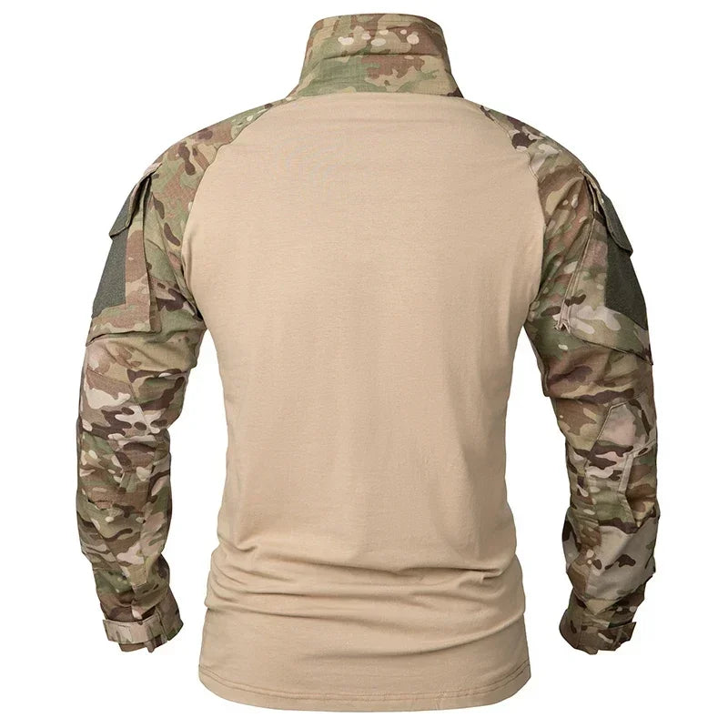 Tactical T-Shirts Airsoft Tactic Army Combat Shirts Paintball Hunting Clothes Breathable