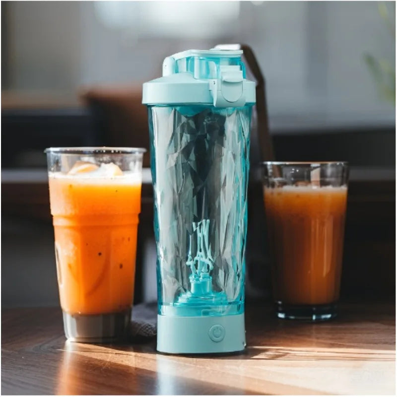 650ml Electric Protein Shaker Cup Automatic Mixer for Milk Coffee Compact Blender Bottle with Fitness Use for Gym And Outdoor