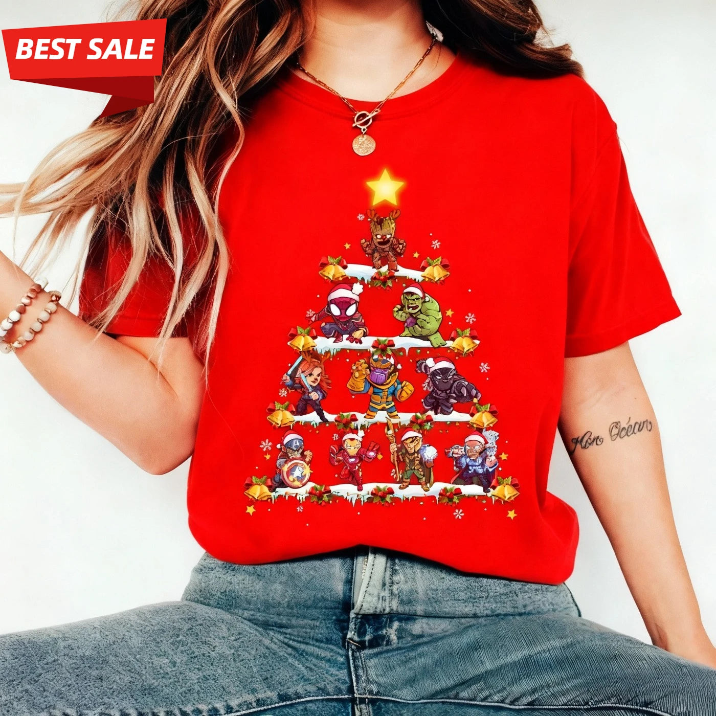 2025 Halloween Marvel Super Heroes Boy Summer T-Shirt Family Parent-Child Wear Oversized Casual Loose Sports Short Sleeve Unisex