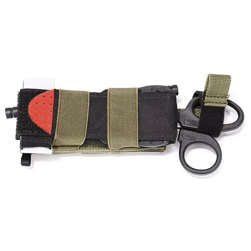 Tactical IFAK First Aid Kits Tourniquet Medical Scissors Set with Molle Belt Pouch Outdoor Portable EMT Emergency Supplies