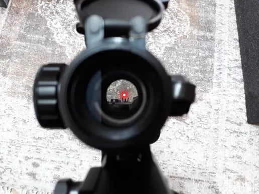 Tactical M3 Red Dot Sight With L Shaped Mount Airsoft Riflescope Shooting Hunting Rifle Gun For 20MM Rail