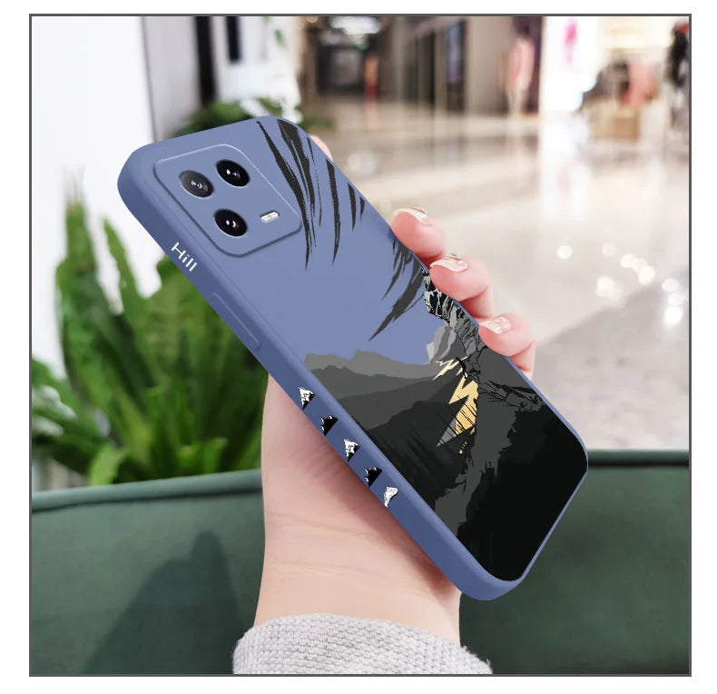 Relaxed Mind Phone Case For Xiaomi Mi 15 14 14T 13 13T 12 12X 12T  11 11T Ultra 10 10T 9 9T Pro Lite Liquid Silicone Cover