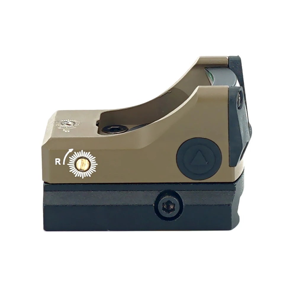 M1 Open 3MOA Green Or Red Dots Sight With Full Original Marking Tactical Airsoft Optics With 20mm Rail And universal mount