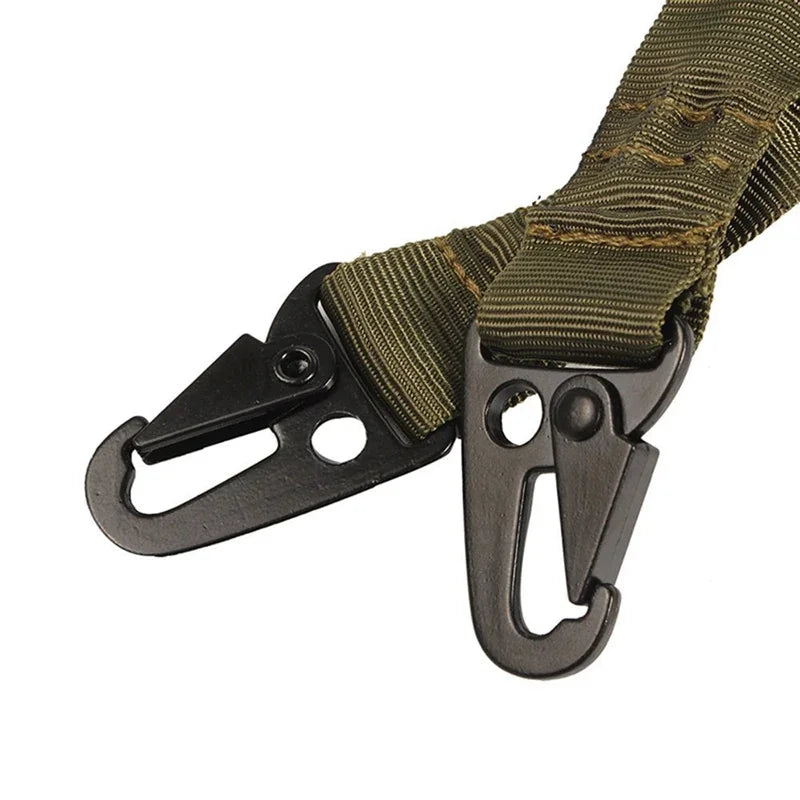 Military Tactical 2 Point Gun Sling Shoulder Strap Rifle Sling Airsoft Bungee Belt Mount Gun Rope Shooting Hunting Accessories