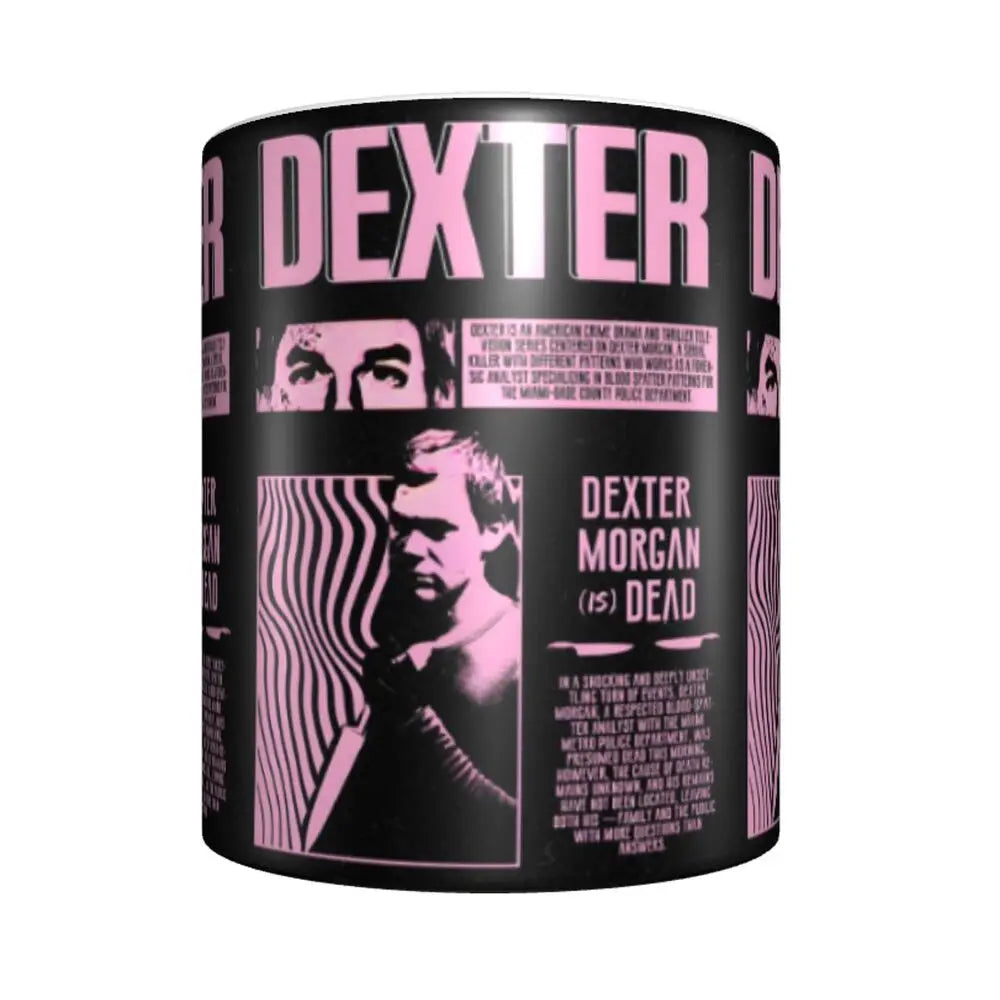 Customized Dexter Morgan Mugs DIY Movie Ceramic Milk Tea Coffee Cup