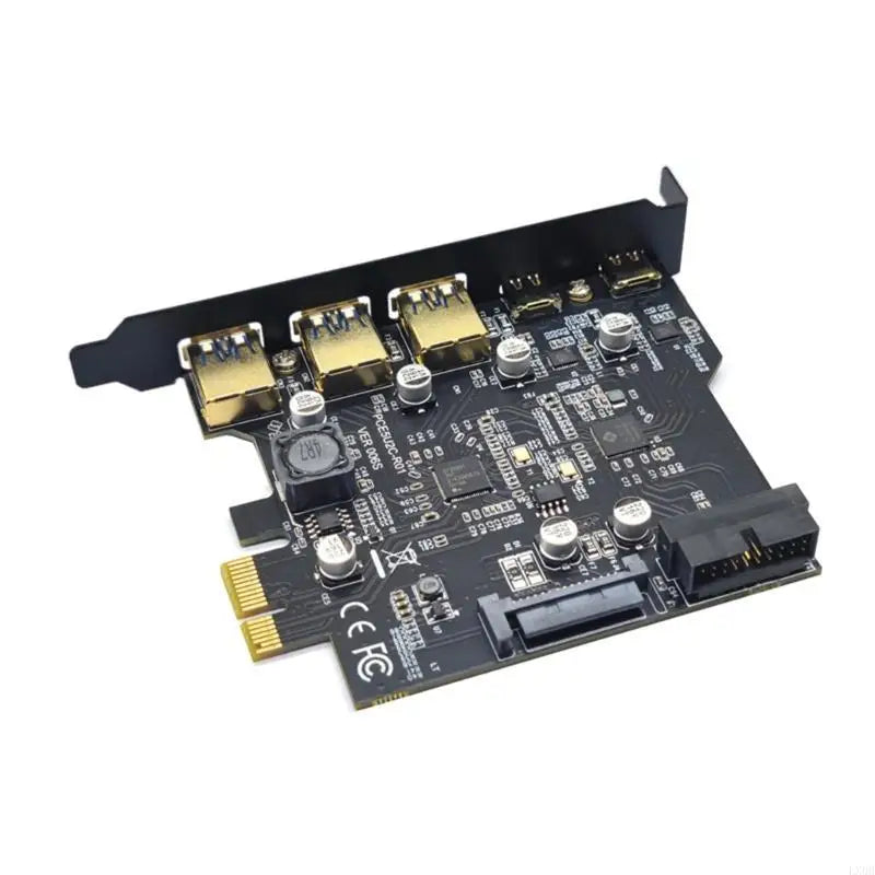 Type C USB 3.2 Gen1 PCIE Card Hub USB 3.0 PCI Express Board PCI-E PCI E USB 3 Adapter Multiplier USB3 3.1 Controller