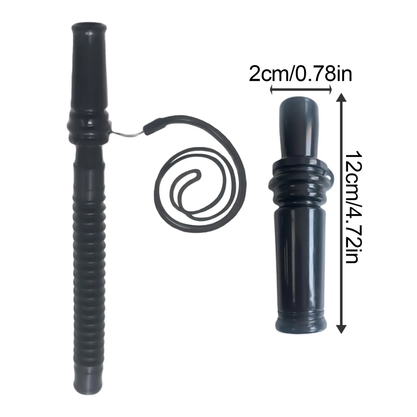 Hunting Deer Call Outdoor Hunting Doe Fawn Call with Lanyard Realistic Vocalizations Hunters Lures for Open Field Stalking