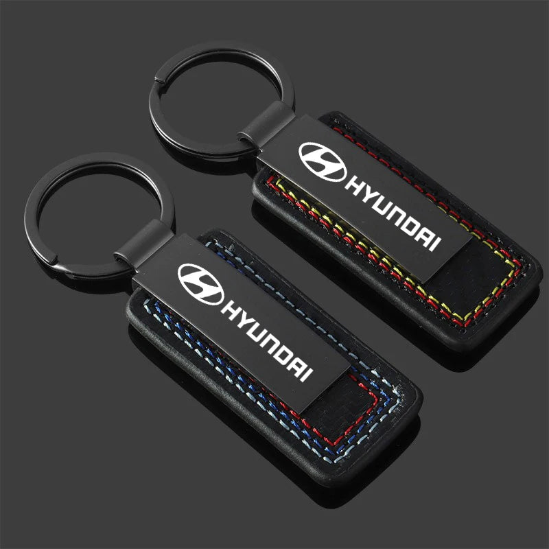 Car Keychain Waist Belt Key Holder New Luxury Pendant Gift Keyring For Hyundai Santafe I10 I30 Solaris Tucson Sonata Genesis G80