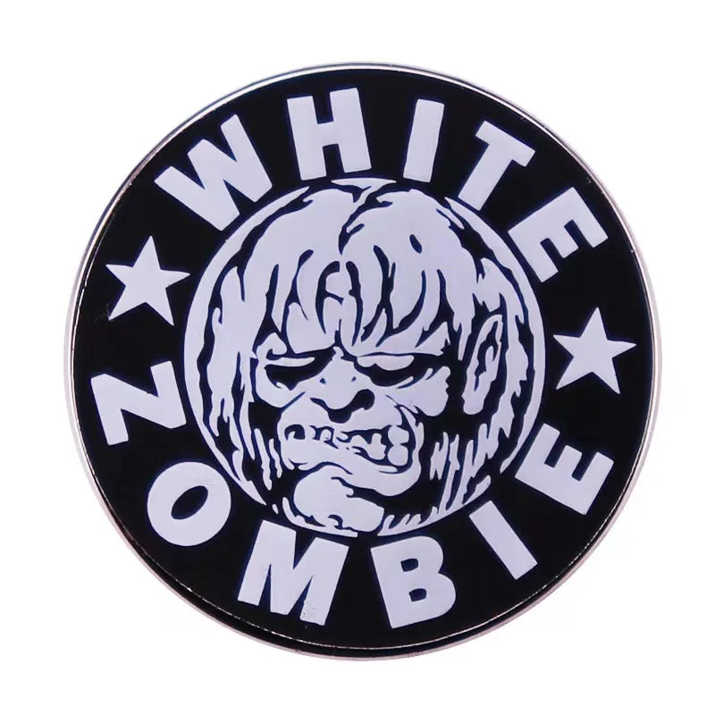 Pop Rock Band Pin Music Album Song Lyrics Brooch Punk Badge Fan Friend Collection Medal Clothing Accessories Wholesale