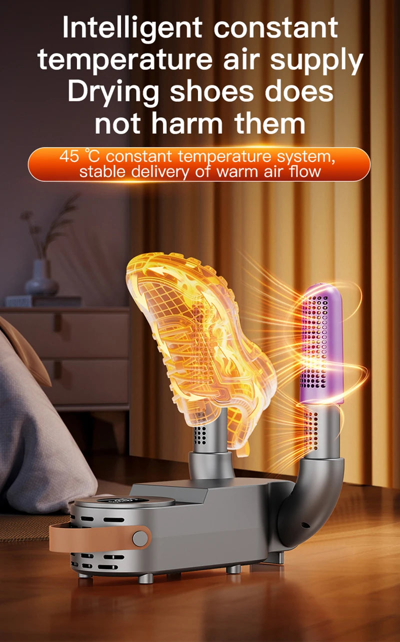 Xiaomi Intelligent Shoe Dryer With Both Dry And Wet Functions Deodorizing And Timed Design Foldable And Quick Drying Shoe Dryer