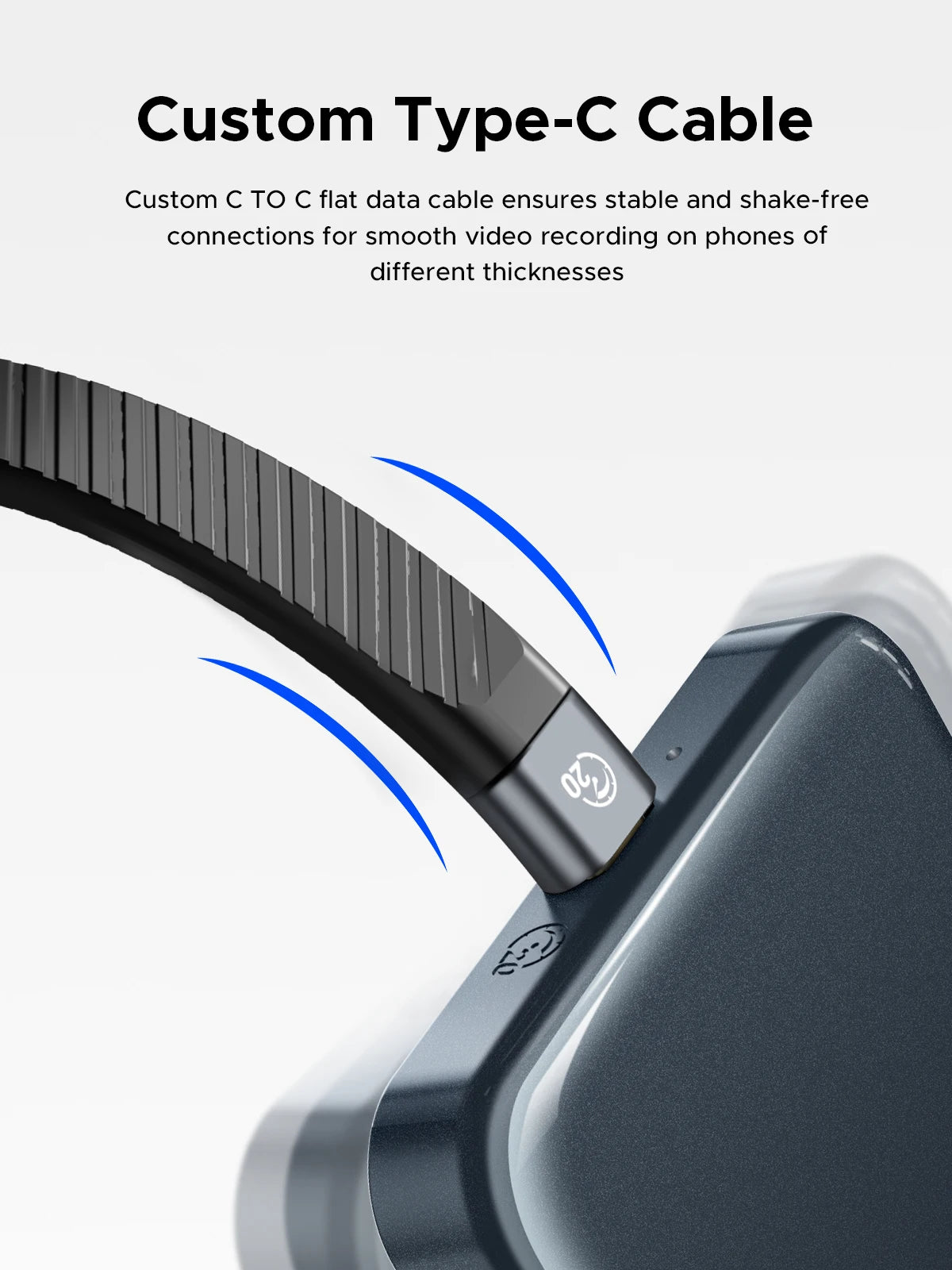 ORICO 1TB Magnetic External SSD, 4K ProRes HDR Record and Store, 2000MB/s Stable Transmission and Storage, Portable Solid State