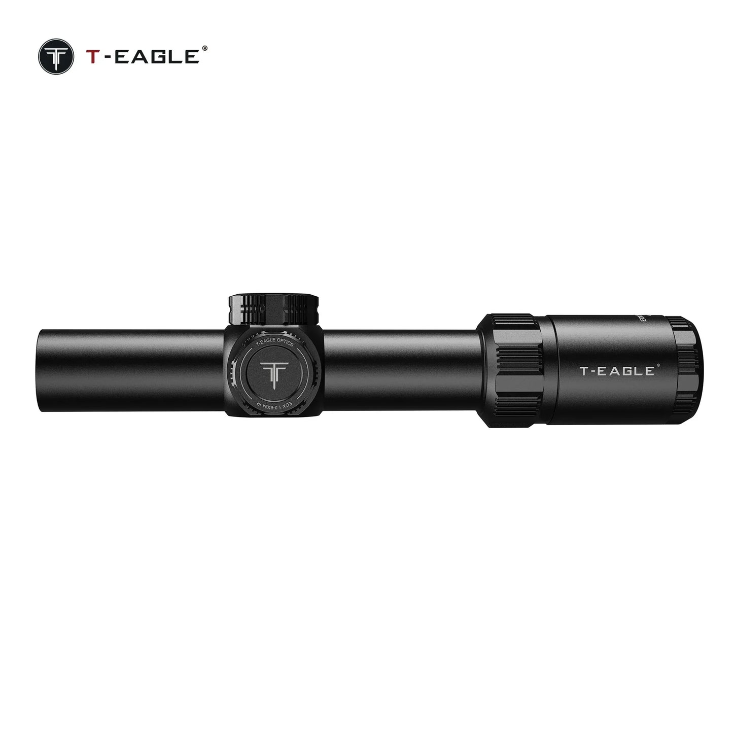 T-EAGLE EOX 1.2-6X24 IR Tactical Riflescope Hunting Spotting Rifle Scope Optical Collimator Air Gun Airsoft PCP Sight