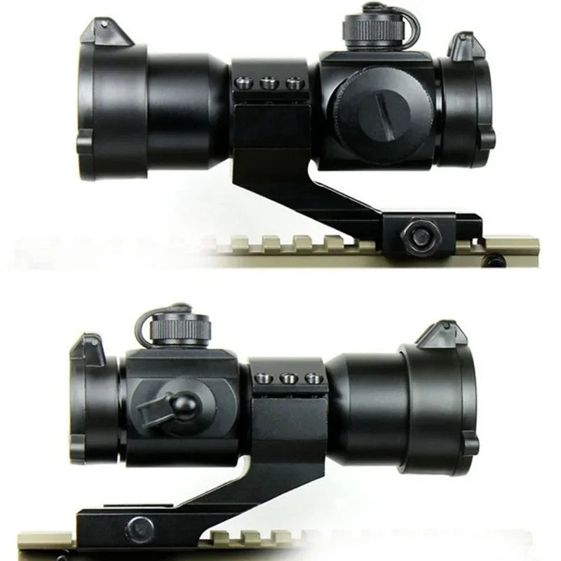 Tactical M3 Red Dot Sight With L Shaped Mount Airsoft Riflescope Shooting Hunting Rifle Gun For 20MM Rail