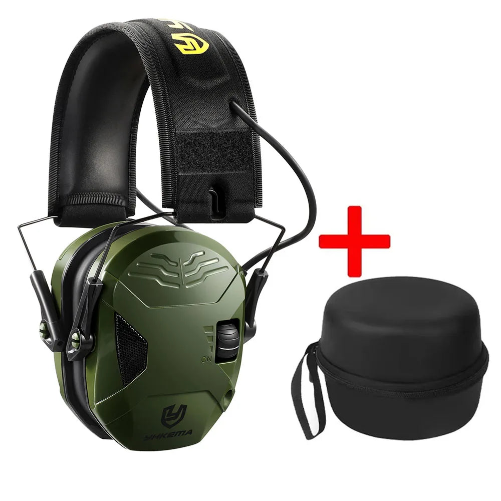 Tactical  Electronic  Ear Defenders  Shooting Anti-noise Headphone Sound Amplification Hearing Protection Headset Foldable