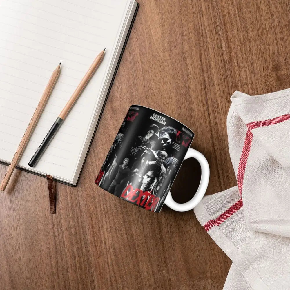 Customized Dexter Morgan Mugs DIY Movie Ceramic Milk Tea Coffee Cup