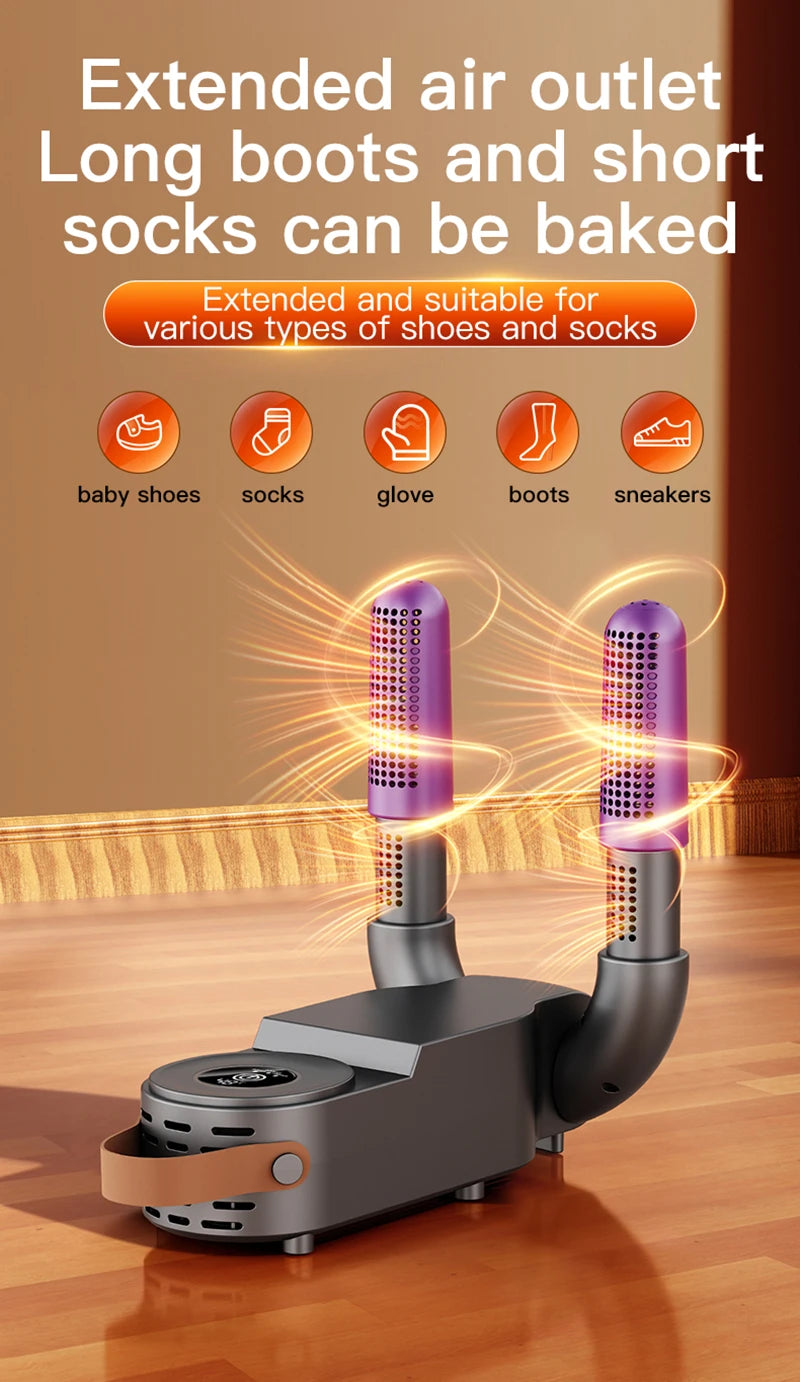 Xiaomi Intelligent Shoe Dryer With Both Dry And Wet Functions Deodorizing And Timed Design Foldable And Quick Drying Shoe Dryer