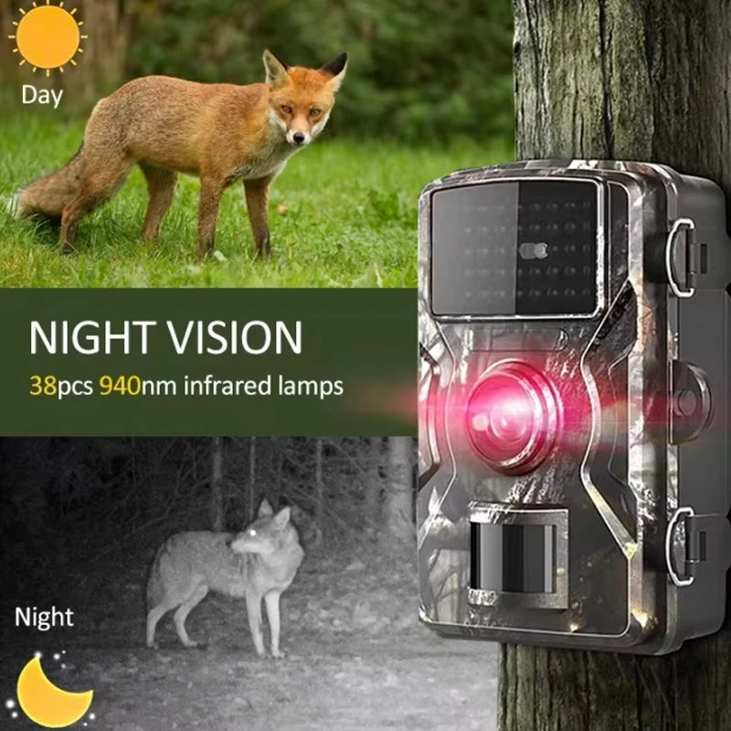 H1 Hunting camera.Outdoor wildlife photo hunting small camera, infrared night vision, motion activation trigger. No battery