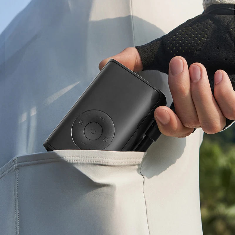 Xiaomi Mijia 2025 New Portable Air Pump 2000mAh 240g 150psi Electric Air Compressor Tire Pressure Detection Multitool Inflator