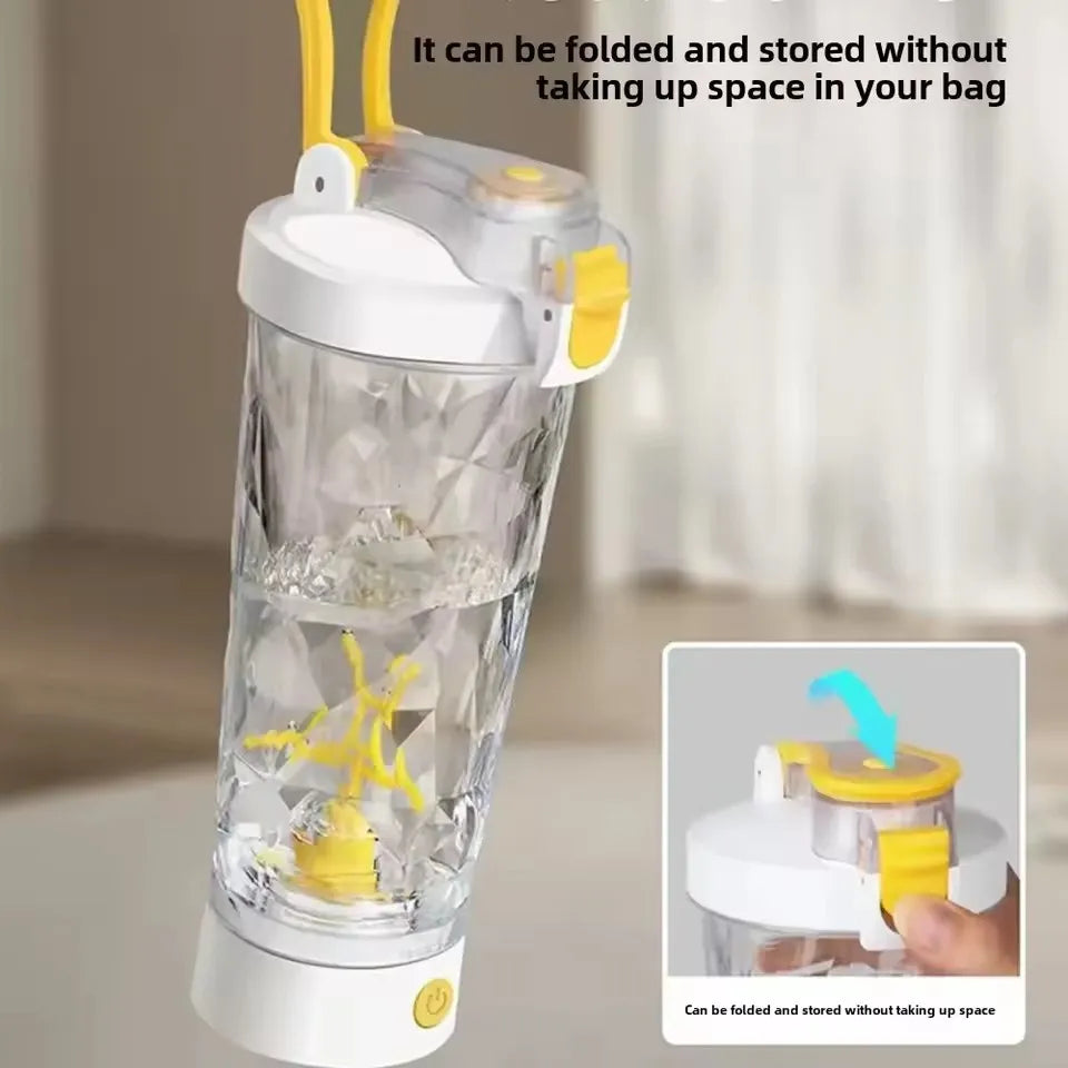 New Women Men Self-Stirring Shaker Cup Bottles Gym Sports Protein Shakes Mixing Cups Outdoor Drinkware Automatic Stirring Cup