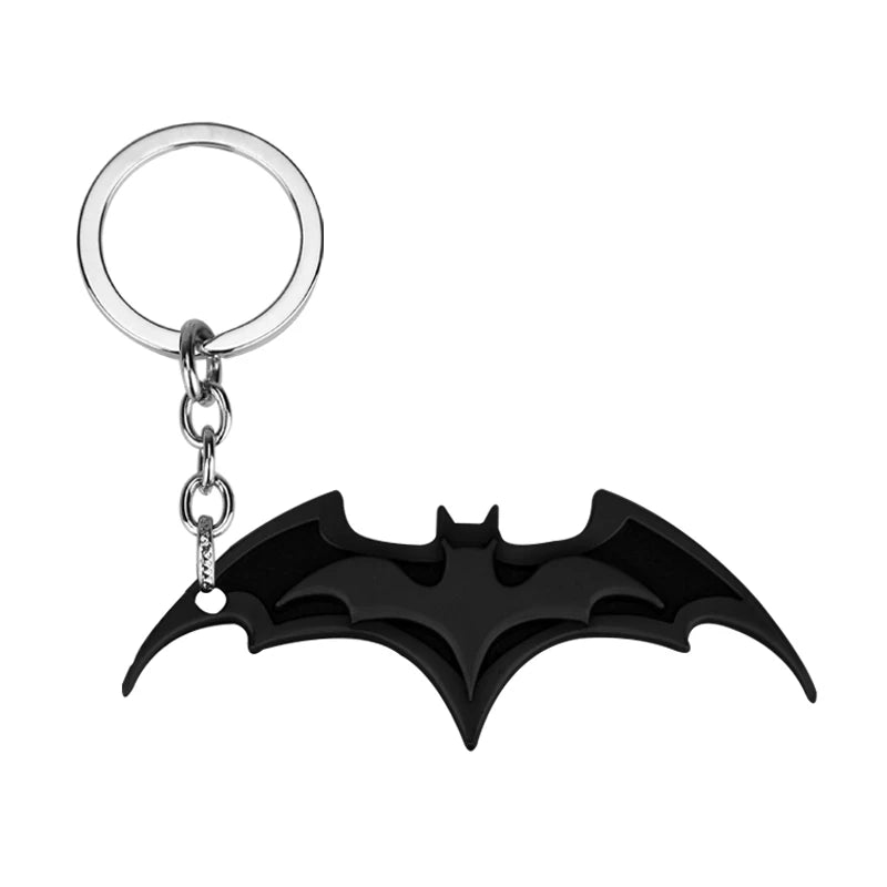 Batman Marvel anime keychain creative keychain high-end car couple keychain for men and women