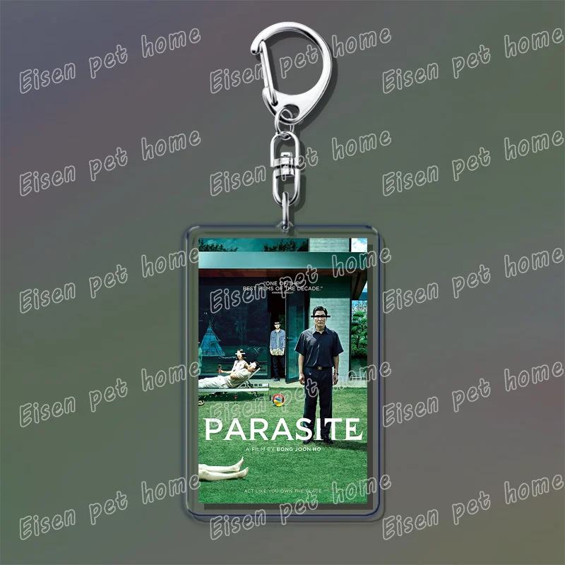 Popular Classic Movies Keychains for Accessories Bag Jaws Fight Club Avatar Films Pendant Key Chains Keyrings Jewelry Fans Gifts