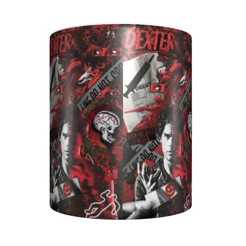 Customized Dexter Morgan Mugs DIY Movie Ceramic Milk Tea Coffee Cup