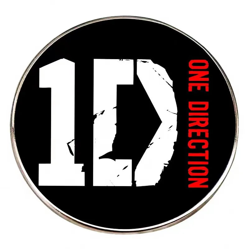 Pop Rock Band Pin Punk Music Badge Song Singer Album Brooch Fan Friend Collection Band Jewelry Accessories Wholesale