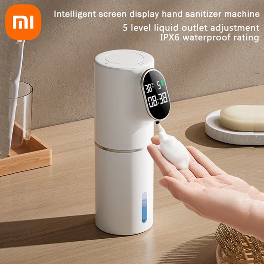 Xiaomi Automatic Soap Dispenser Touchless Foaming Soap Dispenser Smart Display USB Rechargeable Electric 5 Level Adjustable NEW